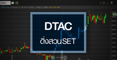 DTAC ดิ่งสวนตลาด...จุดต่ำสุดใกล้มาถึง! 