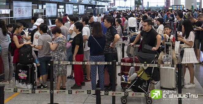 จีนคาด ปชช.แห่เที่ยวตปท.ช่วงโกลเด้นวีคพุ่ง 500% ชี้ไทยเป็นเป้าหมายแรกรับฟรีวีซ่า