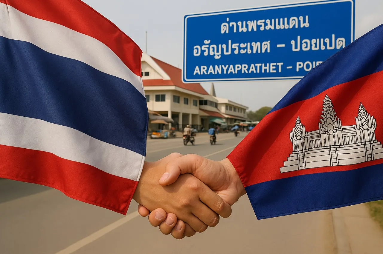 เปิดการค้าชายแดนไทย-กัมพูชา เส้นเลือดใหญ่แสนล้านหล่อเลี้ยงเศรษฐกิจสองประเทศ