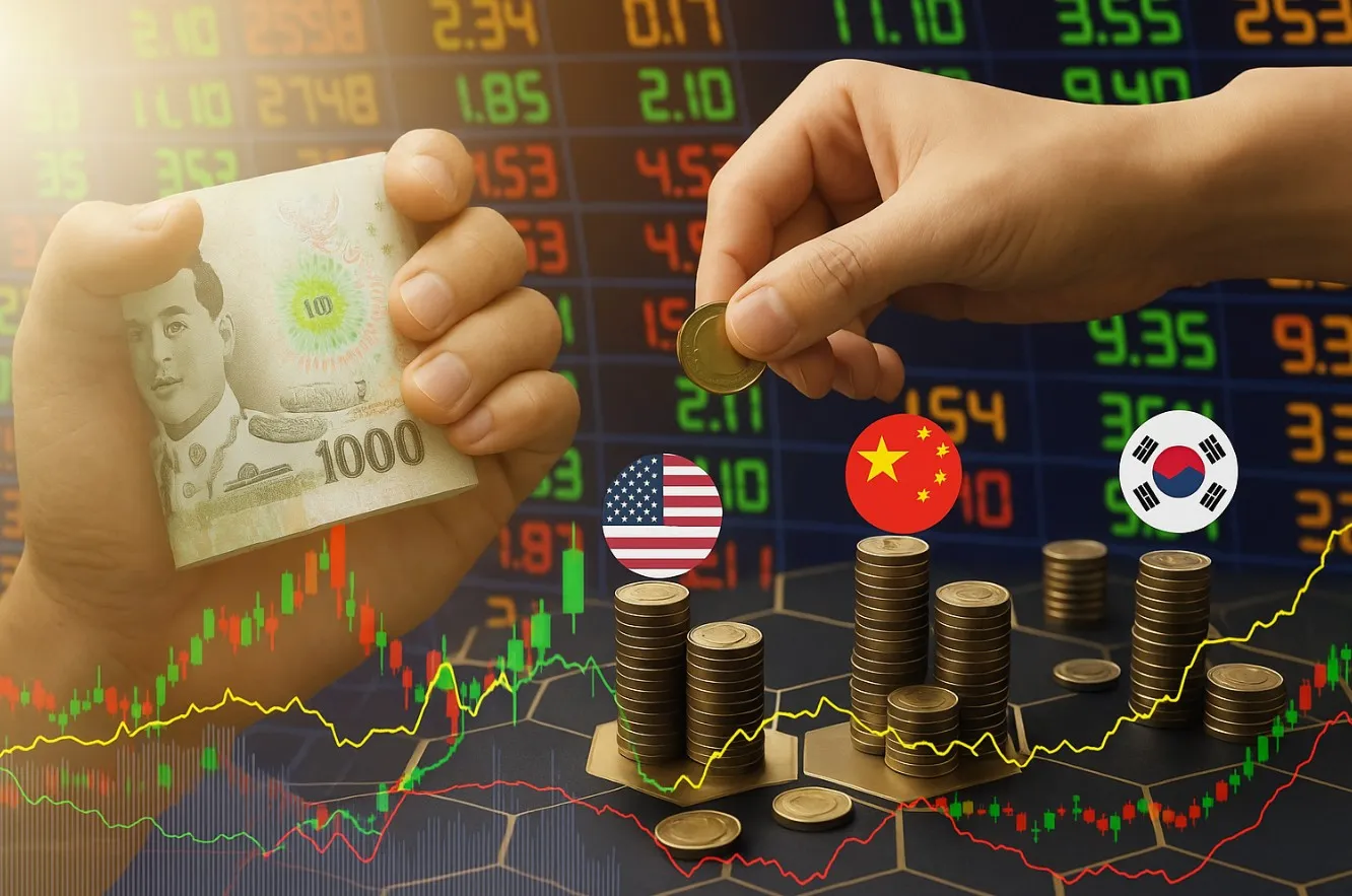 วิธีจัดพอร์ตหุ้น 100% สู่ตลาดโลก สหรัฐฯ-จีน-เกาหลีใต้ พร้อมแนวรับหุ้นไทย