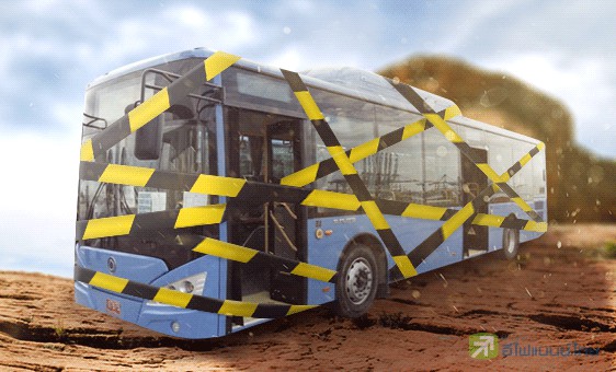 รูป เหนื่อยใจกับ รถเมล์ NGV