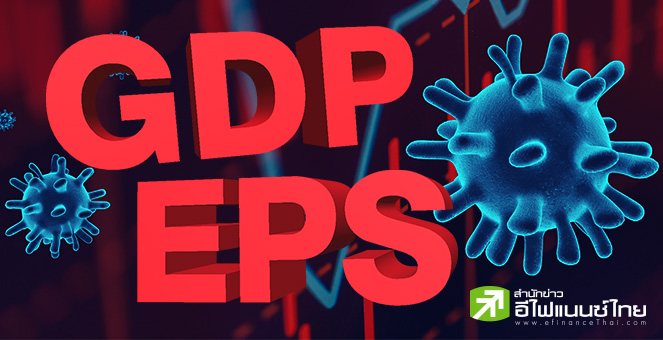รูป จีดีพีไทยไม่เว้นกำไรบจ. ติดโควิดถ้วนหน้า