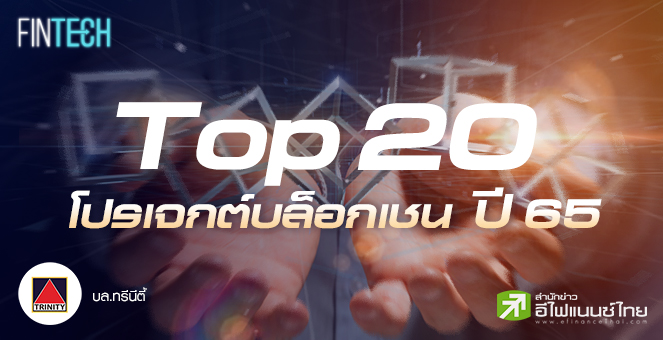 รูป Top 20 โปรเจกต์บล็อกเชนปี'65