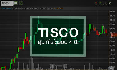 TISCO ลุ้นกำไรโตรอบ 4 ปี แต่หุ้นดีดรับจนอัพไซด์เหลือน้อย