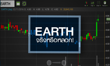 จับตา EARTH ของจริงหรือวิ่งหลอก หลังพบผู้ถือหุ้นใหญ่ไล่เก็บต่อเนื่อง