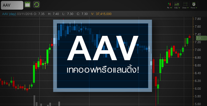 รูป AAV รอพลังคิงเพาเวอร์ ดันราคาเทกออฟ!