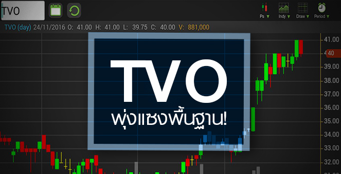รูป จับตา TVO หลังทำ All time high ราคาพุ่งแรงแซงพื้นฐาน