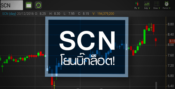รูป SCN ดันราคา High รอบ 1 ปี ก่อนโยนบิ๊กล็อต ลุ้นสตอรี่เดินหน้าซื้อกิจการ