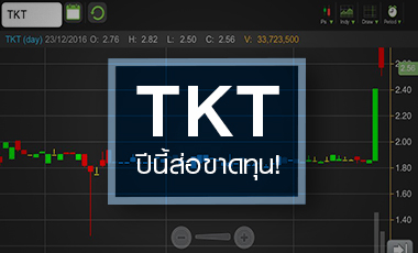 TKT นิวไฮกว่า 1 ปี ระวัง! ปีนี้ยังส่อขาดทุน