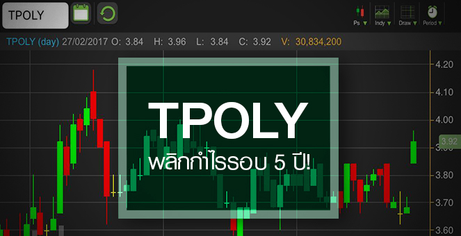 รูป TPOLY เทิร์นอะราวด์จริงหรือไม่ หลังพลิกกำไร - จ่ายปันผลครั้งแรกรอบ 5 ปี