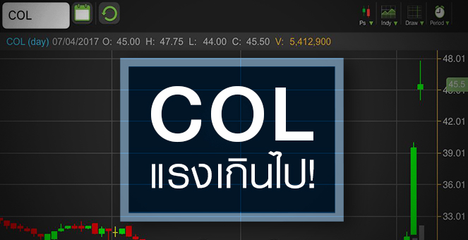 รูป COL พื้นฐานเปลี่ยนหลังประกาศโละธุรกิจออนไลน์