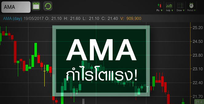 รูป จับตา AMA หลังโบรกฯ อัพเป้า คาดหวังกำไรโตเฉลี่ย 46% ในช่วง 2 ปี
