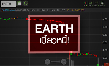 ต่อจิ๊กซอว์ EARTH หุ้นร่วง 68% ใน 5 เดือน ไม่ใช่เรื่องบังเอิญ