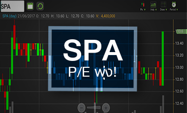 SPA กระตุกแรงรับแผนบุก ตปท. ดัน P/E พุ่งเกือบ 50 เท่า