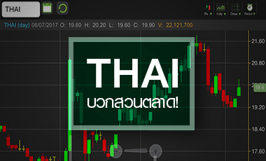 THAI วอลุ่มทะลัก 300% พื้นฐานดีขึ้น แต่ระวัง Q2 พลิกขาดทุน