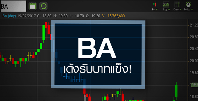 รูป BA เด้งรับอานิสงส์บาทแข็ง แต่ระวังแนวโน้มกำไรยังอ่อนแอ