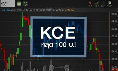 KCE บาทแข็งกดหุ้นหลุด 100 บ. จับตางบ Q2/60 ฟื้นความเชื่อมั่นได้หรือไม่