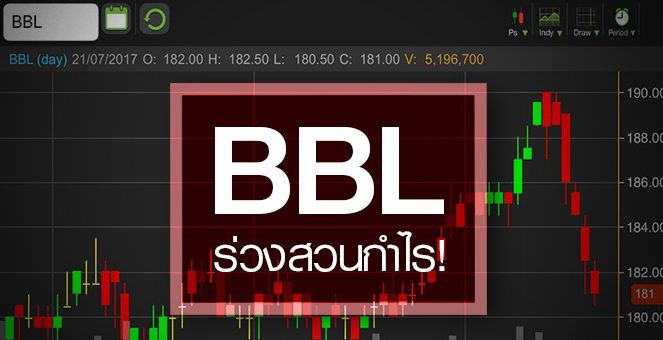 รูป หนี้เน่าถ่วง BBL ร่วงต่ำสุดรอบ 1 เดือน สวนกำไร Q2/60