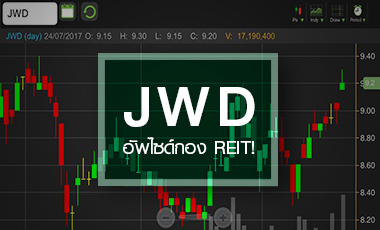 JWD เก็งสตอรี่ปันผลพิเศษหลังตั้งกอง REIT - คาดงบ Q2/60 โตแรง