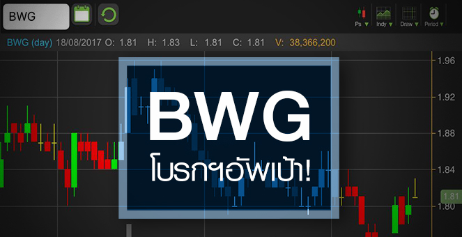 รูป BWG โบรกฯ อัพเป้า รับคว้างานบำบัดน้ำเสีย