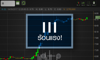 หุ้นฮ็อต!! : III แรลลี่ทะลุเป้าปี 61ระวังเสี่ยงติดแคชบาลานซ์