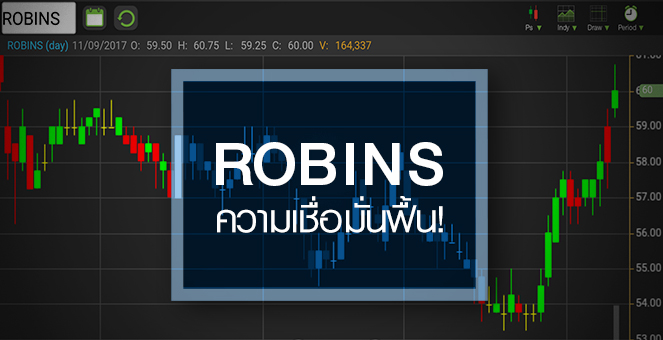 รูป ROBINS แรงรับความเชื่อมั่นฟื้น แต่ระวังงบโค้ง 3 กำไรอ่อนตัว