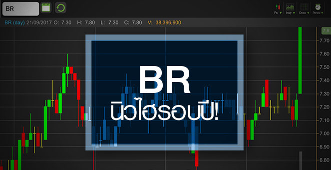 รูป BR วอลุ่มคึก โบรกฯ คาดทั้งปีกำไรโตแรง แต่ระวังงบ Q3/60 อ่อนตัว