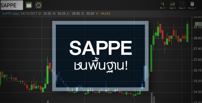 รูป SAPPE วอลุ่มทะลัก ลุ้นขาขึ้นรอบใหม่ แต่ระวังกำไรโตไม่ทันราคา