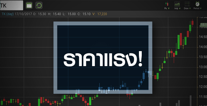 รูป TK วิ่งดักกำไรครึ่งปีหลัง แต่ระวังราคาแรงเกินพื้นฐาน