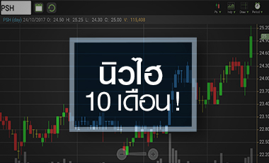 PSH ทำนิวไฮหลังปรับเป็นโฮลดิ้ง ธุรกิจอสังหาฯ - รพ. ดันการเติบโต