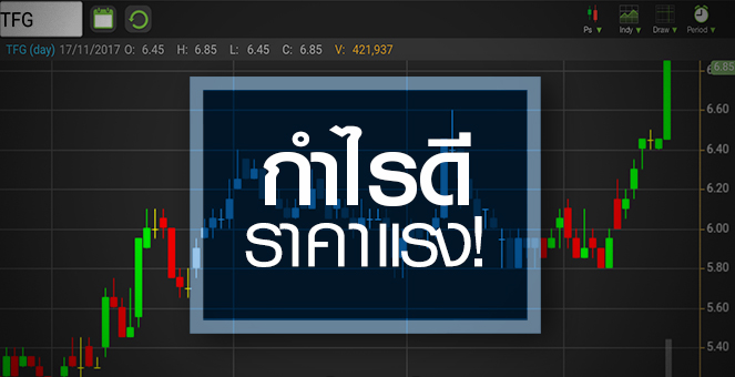รูป TFG ร้อนแรง รับงบ 9 เดือนกำไรสวย แต่ระวังราคาแพงกว่ากลุ่ม