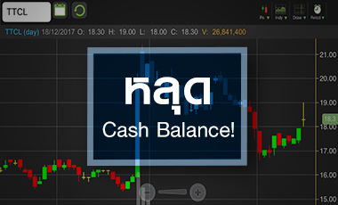 TTCL เทรดคึกหลังหลุด Cash Balance ระวัง! ราคาจ่อแนวต้าน