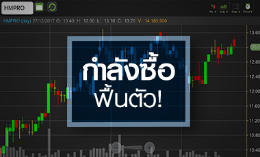 HMPRO จับตากำไร Q4/60 นิวไฮ แต่ราคาติดด่าน 13.50-13.60  บ.