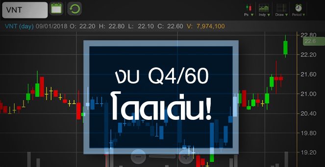รูป VNT นิวไฮรอบ 5 เดือน ดักกำไรปี 60 โตเท่าตัว
