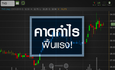 TVO เด้ง รับราคากากถั่วเหลืองพุ่ง หนุนกำไรฟื้นตัวแรง