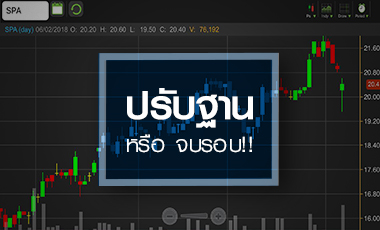จับตา SPA แค่ร่วงตามตลาด หรือจบรอบไปแล้ว??