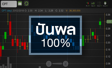 CPT เด้งพ้นจองรับปันผล 100% ตามนัด จับตาราคาไปได้ไกลแค่ไหน
