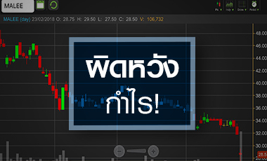 MALEE โดนเท ผิดหวังงบปี 60 จับตาผ่านจุดต่ำสุดหรือยัง