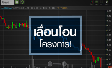 ANAN พื้นฐานทรุด หลังเลื่อนโอน Ashton Asoke เป็นปีหน้า