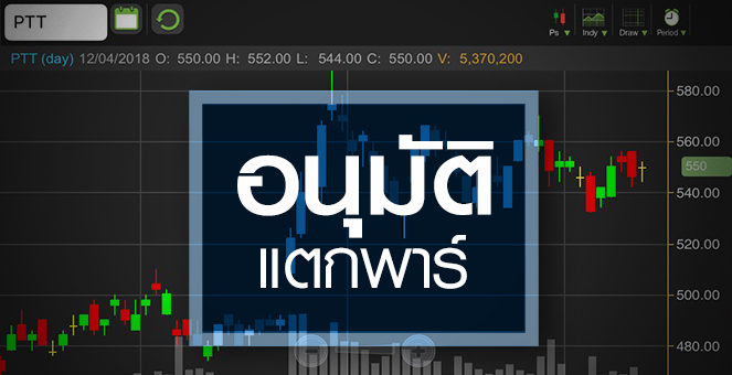 รูป PTT กระตุกบวก เก็งอนุมัติแตกพาร์วันนี้ โบรกฯ เตือนระวัง Sell on Fact
