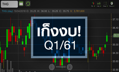 THG พุ่ง! เก็งงบ Q1/61 โตแรง จับตาหนี้ล้นหลังลงทุน 2 โครงการใหม่