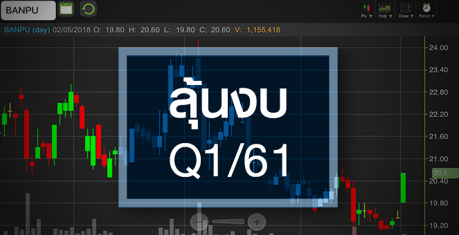 รูป BANPU จับตางบ Q1/61 โดนค่าปรับ - ขาดทุน FX กดดัน