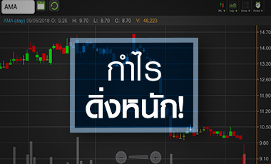 AMA ยังไม่ฟื้น น้ำมันพุ่งกดกำไร Q1/61 ดิ่งหนัก