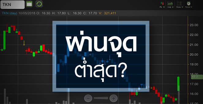 รูป TKN พุ่งสวนกำไรทรุด จับตางบ Q1/61 ผ่านจุดต่ำสุดจริงหรือ?