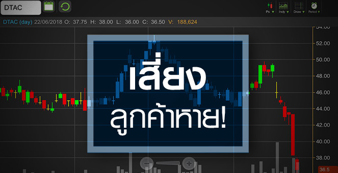 รูป DTAC อนาคตไม่แน่นอน เสี่ยงลูกค้าหายช่วงย้ายคลื่น