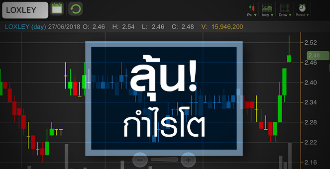รูป LOXLEY ลุ้นกำไรปีนี้โตกระโดด แต่ระวังหุ้นแรงทะลุเป้า!
