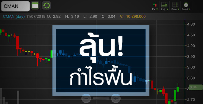 รูป CMAN เด้งแรง! โบรกฯ ชูผลงานเริ่มฟื้นตั้งแต่ Q2/61
