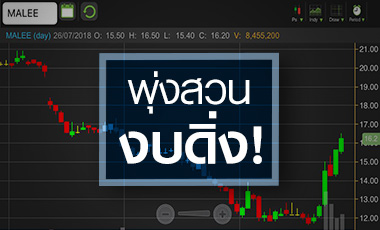 MALEE พุ่งแรงฉุดไม่อยู่ แต่ระวังงบ Q2 ทำนิวโลว์รอบ 10 ปี