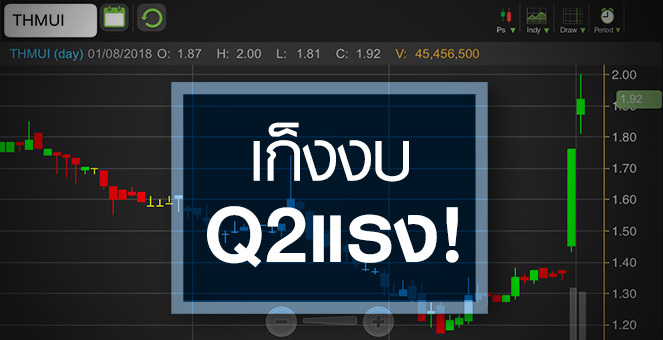 รูป THMUI แรงฉุดไม่อยู่ เก็งงบ Q2 โตกระโดด จับตาครึ่งปีหลังยังแจ่มหรือไม่?