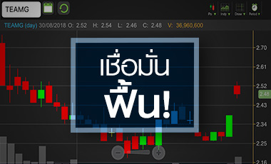 TEAMG ดีดรับความเชื่อมั่นฟื้น จับตาคว้างานได้แค่ไหน?